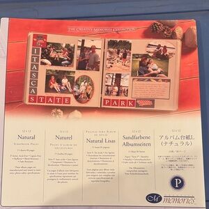 Creative Memories Scrapbook Pages - 12X12 Natural